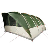 Camping Tent Tunnel 5-Person Green Waterproof 4009422