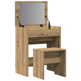 Dressing Table Artisan oak 60 x 40 x 75 cm Engineered wood 868871