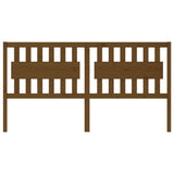 818588 Bed Headboard Honey Brown 185,5x4x100 cm Solid Wood Pine