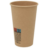 Paper Coffee Cups with Lids 1000 pcs 16oz 400ml 3325222