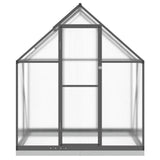 Greenhouse with Base Frame Anthracite 169x114x202 cm Aluminium 4005827
