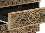 Side Cabinets 3 pcs 60x33x75 cm Solid Wood Mango 3206306