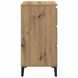 Bedside Cabinet Artisan Oak 45 x 35 x 44 cm Engineered Wood 863438