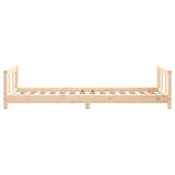 Kids Bed Frame 90x190 cm Solid Wood Pine 834432