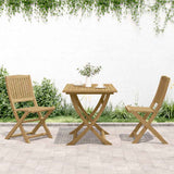Folding Garden Chairs 2 pcs 44x50x88 cm Solid Wood Acacia 365743