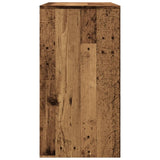 Console Table Old Wood 89x41x76.5 cm Engineered Wood 856774