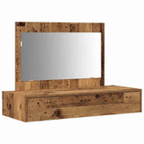 Dressing Table Brown 100 x 40 x 70 cm Engineered Wood 865215