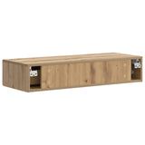 Wall-Mounted Side Table Artisan Oak 87.5 x 34.5 x 17 cm 898504
