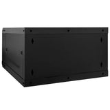 Network Cabinet with Storage Black 53 x 60 x 30 cm Steel 42017648