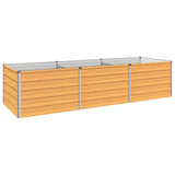 Raised Garden Bed Natural 240 x 80 x 55 cm cold-rolled steel 8006406