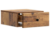 Wall-Mounted Bedside Cabinet 2 pcs Old Wood 34.5 x 33 x 20 cm 899122