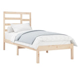 Bed Frame without Mattress Solid Wood 100x200 cm 3105785