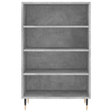 Highboard Concrete Grey 57x35x90 cm Engineered Wood 827224