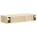 Wall-Mounted Side Table Sonoma Oak 87.5 x 34.5 x 17 cm 897987