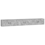 Wall-mounted TV Cabinets 3 pcs Concrete Grey 100x34.5x40 cm 3188378