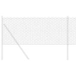 Hexagon Fence Grey 0.4 x 100 m Steel 42005591