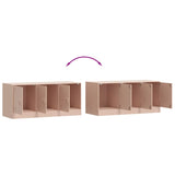 TV Cabinet Pink 99x39x44 cm Steel 841644