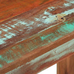ZNTS Console Table 110x35x76 cm Solid Reclaimed Wood 337271