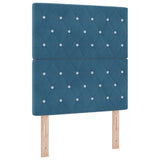 Headboard with Headboard Dark Blue 80 cm Faux Leather 3337744