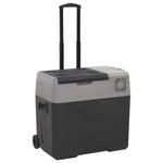 Cool Box with Wheel and Adapter Black&Grey 30 L Polypropylene 3154649