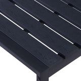 Garden Bench Black PS board, iron 120.5 cm Built Tough 49492
