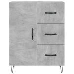 Highboard Concrete Grey 69.5x34x180 cm Engineered Wood 3189441