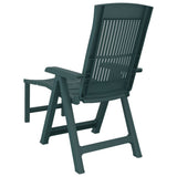 Sun Lounger Green Plastic Standard Foldable Sun Lounger 364706