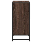Book Cabinet Brown Oak 60x35x76 cm Engineered Wood 849103