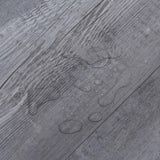 Self-adhesive PVC Flooring Planks 5.21 m 2 mm Matt Wood Grey 330197