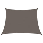 ZNTS Sunshade Sail 160 g/m² Anthracite 4/5x3 m HDPE 311105