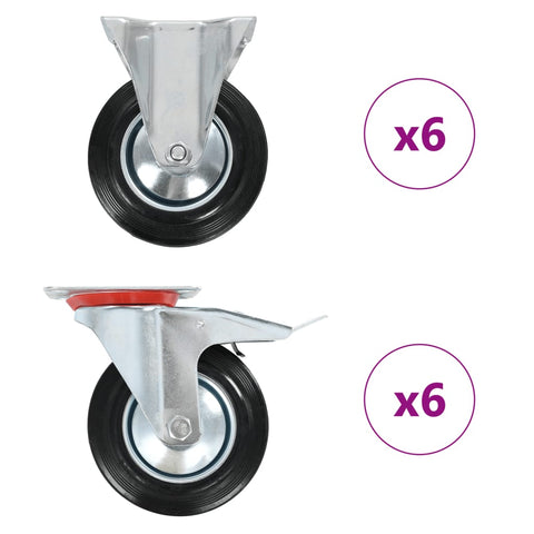 12 pcs Casters 160 mm 278052