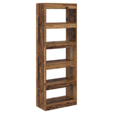 Book Cabinet Old wood 60 x 30 x 166 cm Engineered wood 880459