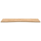 Desk Top Untreated 140x60x2.5 cm Solid Wood Oak Rectangular 4009015