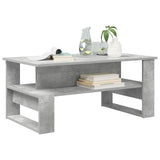 Coffee Table Concrete Grey 90 x 50 x 40 cm Engineered Wood 8000215