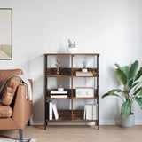 Bookshelf Smoked Oak 82 x 32 x 112 cm Engineered Wood 883990