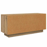 TV Cabinet Artisan Oak 102 x 35 x 45 cm Engineered Wood 880532