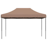 Party Tent Folding Brown 292 x 440 x 315 cm Oxford Fabric 42023614