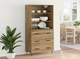 Highboard 2 pcs Artisan Oak 69.5 x 34 x 180 cm Engineered Wood 3415929