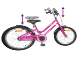 Kids Bike 20 Inches for 6-11 Years Old Pink Black 42009244