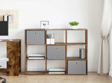 Sideboard with Drawer Smoked Oak 102 x 31 x 99.5 cm 8000496