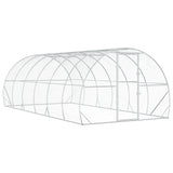 Chicken Coop Silver 600 x 300 x 200 cm Galvanised Steel 3434692