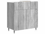Sideboard Grey Sonoma 66 x 34.5 x 92 cm Engineered Wood 894411