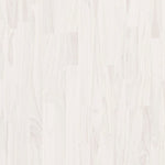 Bedside Cabinet White 60x36x64 cm Solid Pinewood 808094