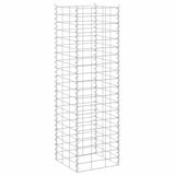 Gabion Raised Beds 3 pcs 30x30x100 cm Iron 151249