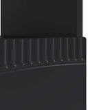 LED TV Cabinet Black Engineered Wood 897426