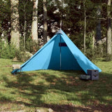 ZNTS Family Tent Tipi 7-Person Blue Waterproof 94711