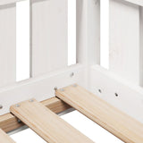 Kids' House Bed Frame without Mattress White 80x200 cm 850690