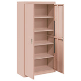 Storage Cabinet Pink 90 x 40 x 180 cm Steel 3406167