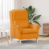 Armchair Dark yellow 76 x 94 x 102 cm Fabric 42009848