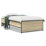 Bed Frame without Mattress Sonoma Oak 90x200 cm 845242